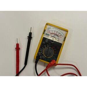 Power Gear Voltmeter Ammeter Ohmmeter Analog Multimeter Meter AC/DC 1000V/500mA